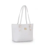 Glam Gather LuxeCurve Shoulder Bag – Snow White Edition - Image 2